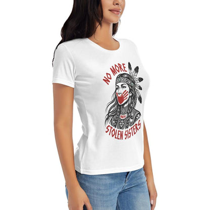 No More Stolen Sisters Feather Unisex T-shirt/T-shirt V-neck/Hoodie/Sweatshirt