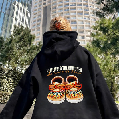 Every Child Matters Shoes Indigenous Orange Shirt Day Unisex Back T-shirt/Hoodie/Sweatshirt