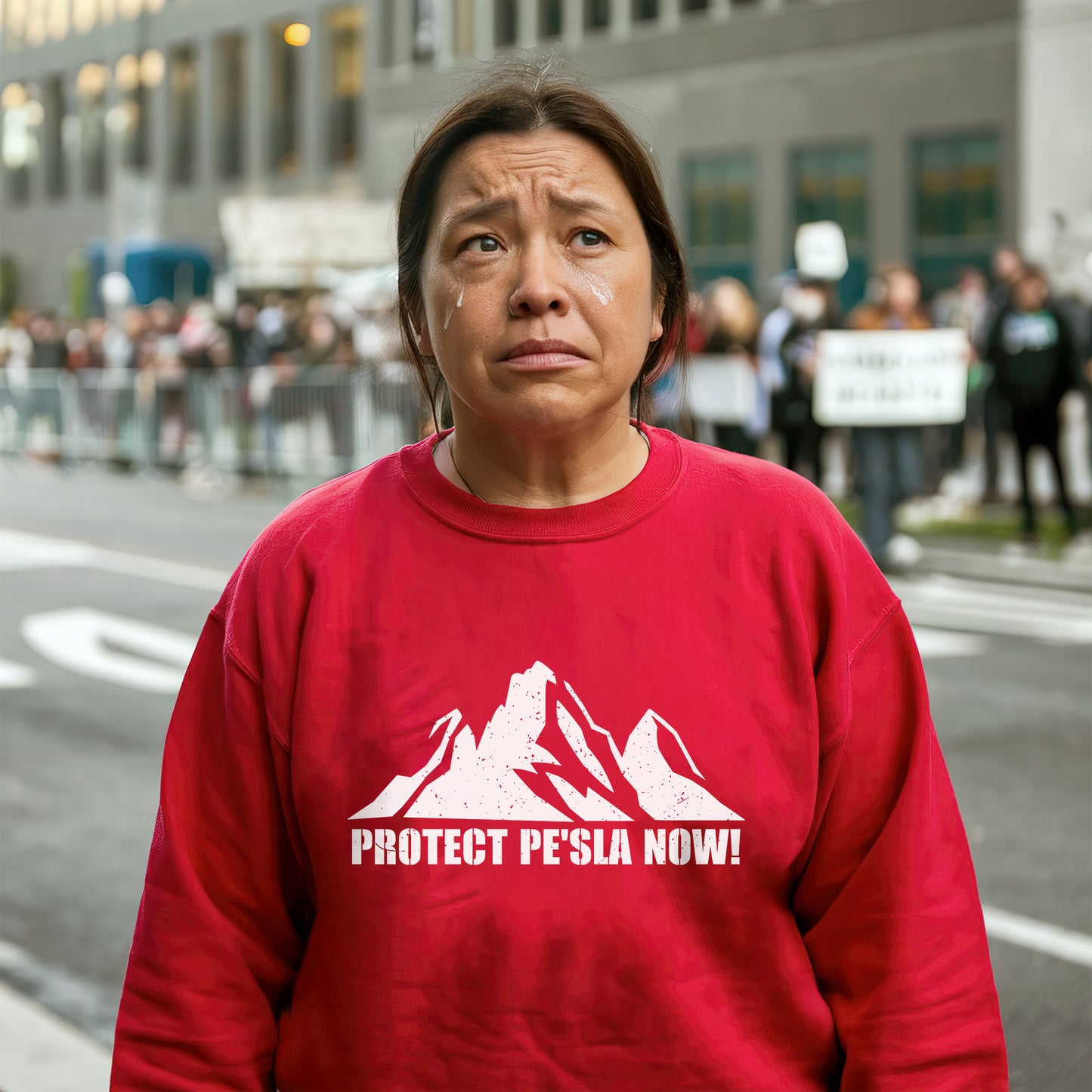 Protect Pe’ Sla Now Sacred Land Unisex T-shirt/T-shirt V-neck/Hoodie/Sweatshirt