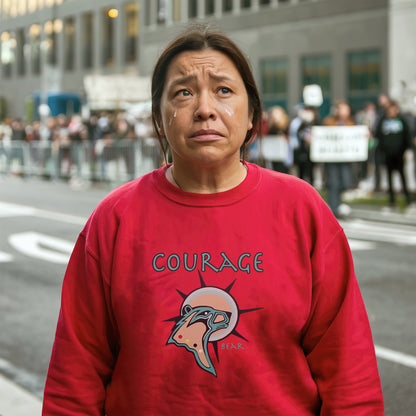 The Seven Sacred Laws - Courage Native American Unisex T-Shirt/T-Shirt V-Neck/Hoodie/Sweatshirt