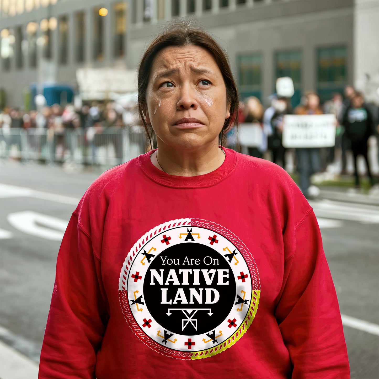 You Are On Native Land – Medicine Wheel Unisex T-shirt/T-shirt V-neck/Hoodie/Sweatshirt