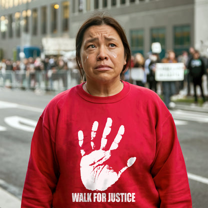Walk for Justice - Stand for MMIW Unisex T-shirt/V-neck T-shirt /Hoodie/Sweatshirt