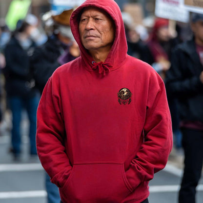 Nature Is My Religion The Earth Is My Church Wolf Spirit - Two Sides - Unisex T-Shirt/T-Shirt V-Neck/Hoodie/Sweatshirt