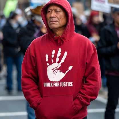 Walk for Justice - Stand for MMIW Unisex T-shirt/V-neck T-shirt /Hoodie/Sweatshirt