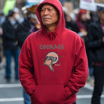 The Seven Sacred Laws - Courage Native American Unisex T-Shirt/T-Shirt V-Neck/Hoodie/Sweatshirt