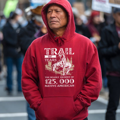 Trail of Tears Memorial - 125,000 Native Americans Lost Art Unisex T-Shirt/Hoodie/Sweatshirt