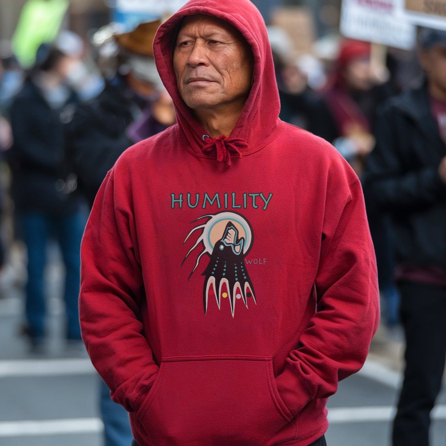 The Seven Sacred Laws - Humility Native American Unisex T-Shirt/T-Shirt V-Neck/Hoodie/Sweatshirt