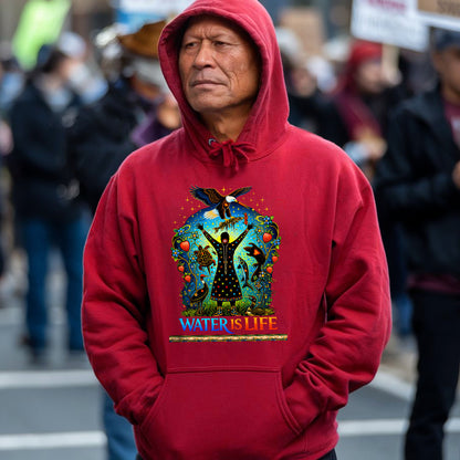 Water is Life Mini Wiconi - Native American - Unisex T-shirt/V-neck T-shirt/Hoodie/Sweatshirt
