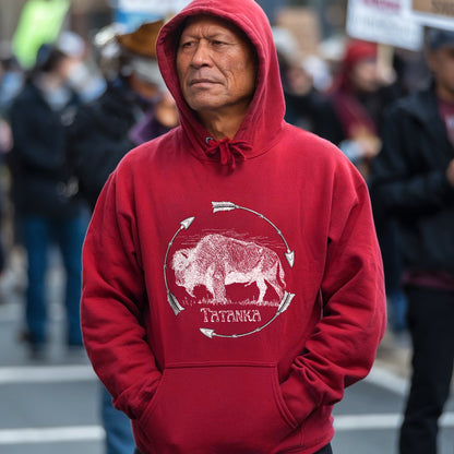 Tatanka Native American Bison Unisex T-shirt/V-neck T-shirt /Hoodie/Sweatshirt