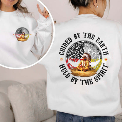 Guided by the Earth Held by the Spirit - Two Sides - Unisex T-Shirt/T-Shirt V-Neck/Hoodie/Sweatshirt