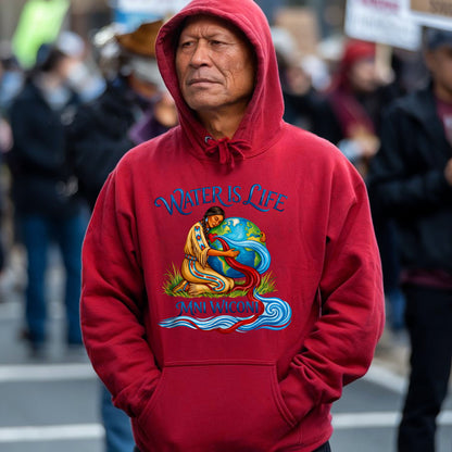 Water is Life  Mini Wiconi - Unisex T-shirt/V-neck T-shirt/Hoodie/Sweatshirt