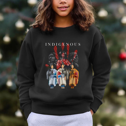 MMIW Native American Indigenous Red Hand Indian Blood Themed Unisex T-Shirt/T-Shirt V-Neck/Hoodie/Sweatshirt