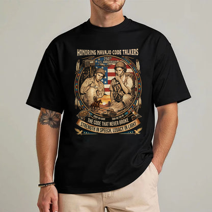 Navajo Code Talkers 250th Anniversary - Unisex T-shirt/V-neck T-shirt/Hoodie/Sweatshirt