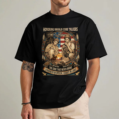 Navajo Code Talkers 250th Anniversary - Unisex T-shirt/V-neck T-shirt/Hoodie/Sweatshirt