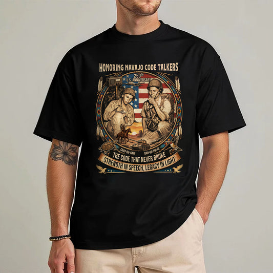 Navajo Code Talkers 250th Anniversary - Unisex T-shirt/V-neck T-shirt/Hoodie/Sweatshirt