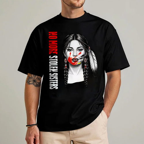 No More Stolen Sisters Red Hand Unisex T-shirt/V-neck T-shirt /Hoodie/Sweatshirt