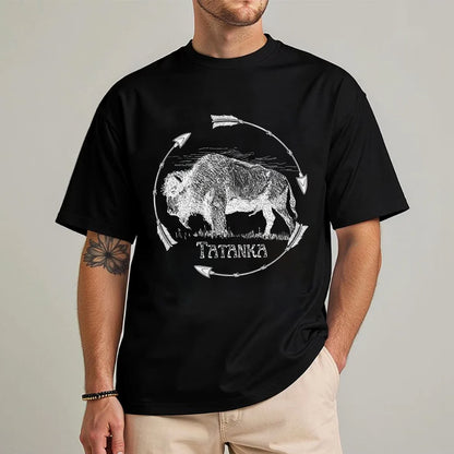 Tatanka Native American Bison Unisex T-shirt/V-neck T-shirt /Hoodie/Sweatshirt