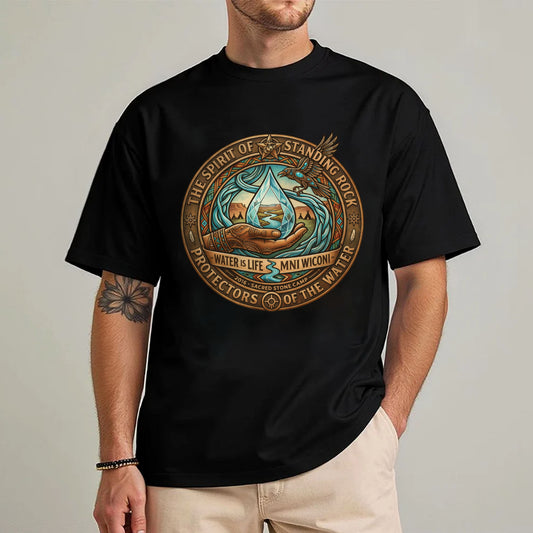 The Spirit of Standing Rock - Unisex T-shirt/V-neck T-shirt/Hoodie/Sweatshirt