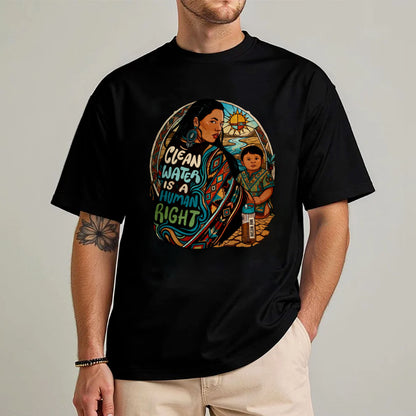Clean Water is a Human Right - Unisex T-shirt/V-neck T-shirt/Hoodie/Sweatshirt