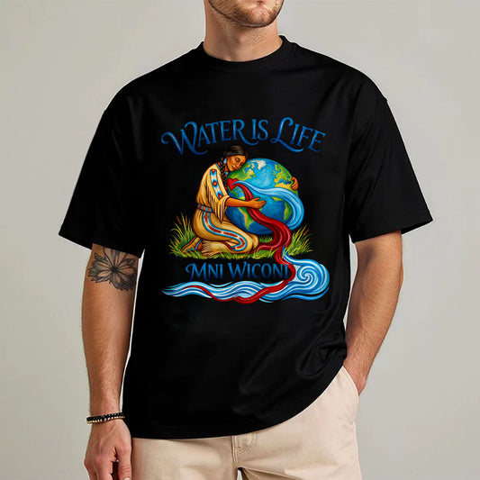 Water is Life  Mini Wiconi - Unisex T-shirt/V-neck T-shirt/Hoodie/Sweatshirt