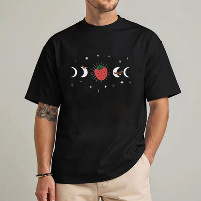 Strawberry Moon Native Spirit Celestial Unisex T-shirt/T-shirt V-neck/Hoodie/Sweatshirt