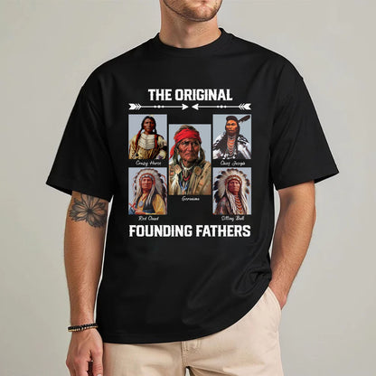 Native American Founding Fathers Tribute Honoring Unisex T-Shirt/T-Shirt V-Neck/Hoodie/Sweatshirt