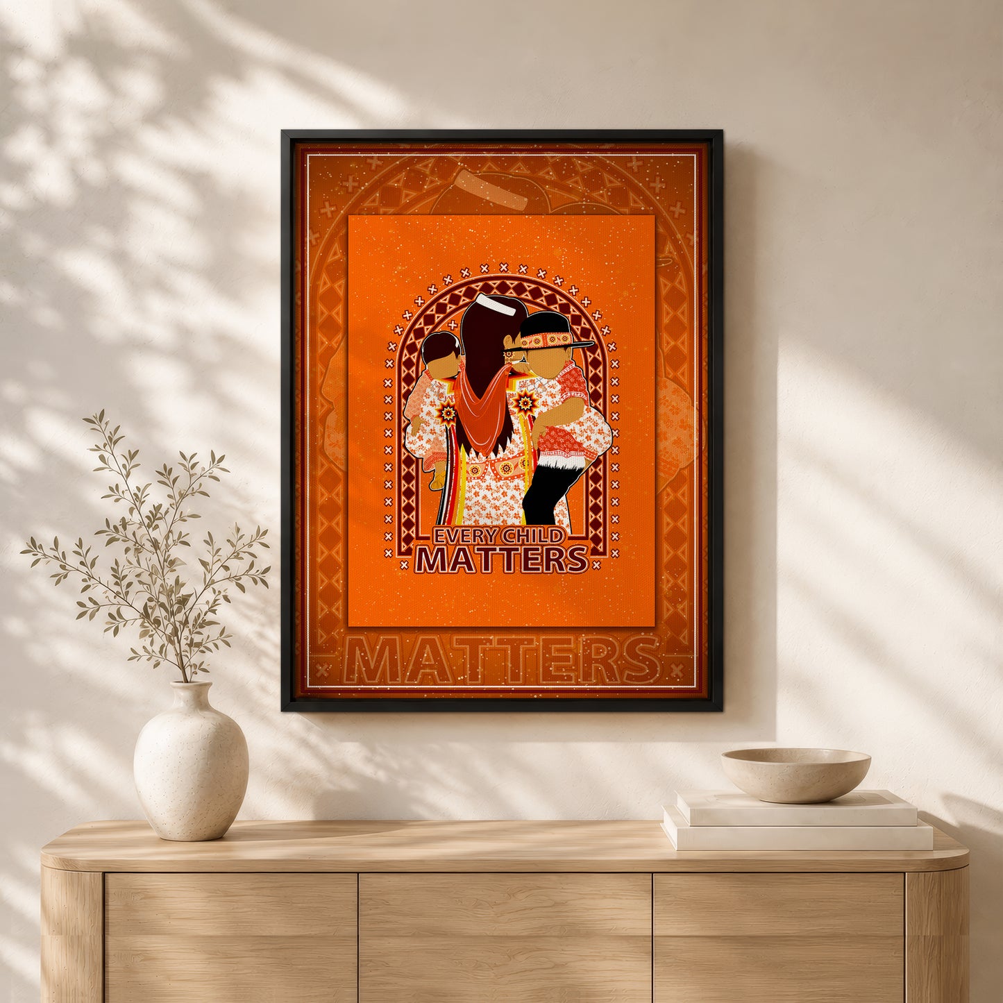 Every Child Matters - Black Mother & Children Wall Art