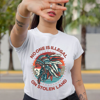 No More Stolen Sisters - MMIW Unisex T-Shirt/Hoodie/V-Neck/Sweatshirt - Raise Awareness for Missing Indigenous Women