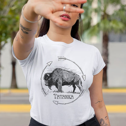 Tatanka Native American Bison Unisex T-shirt/V-neck T-shirt /Hoodie/Sweatshirt