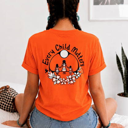 Every Child Matters Native Children For Orange Shirt Day - Two sides - Unisex T-shirt/V-neck T-shirt/Hoodie/Sweatshirt