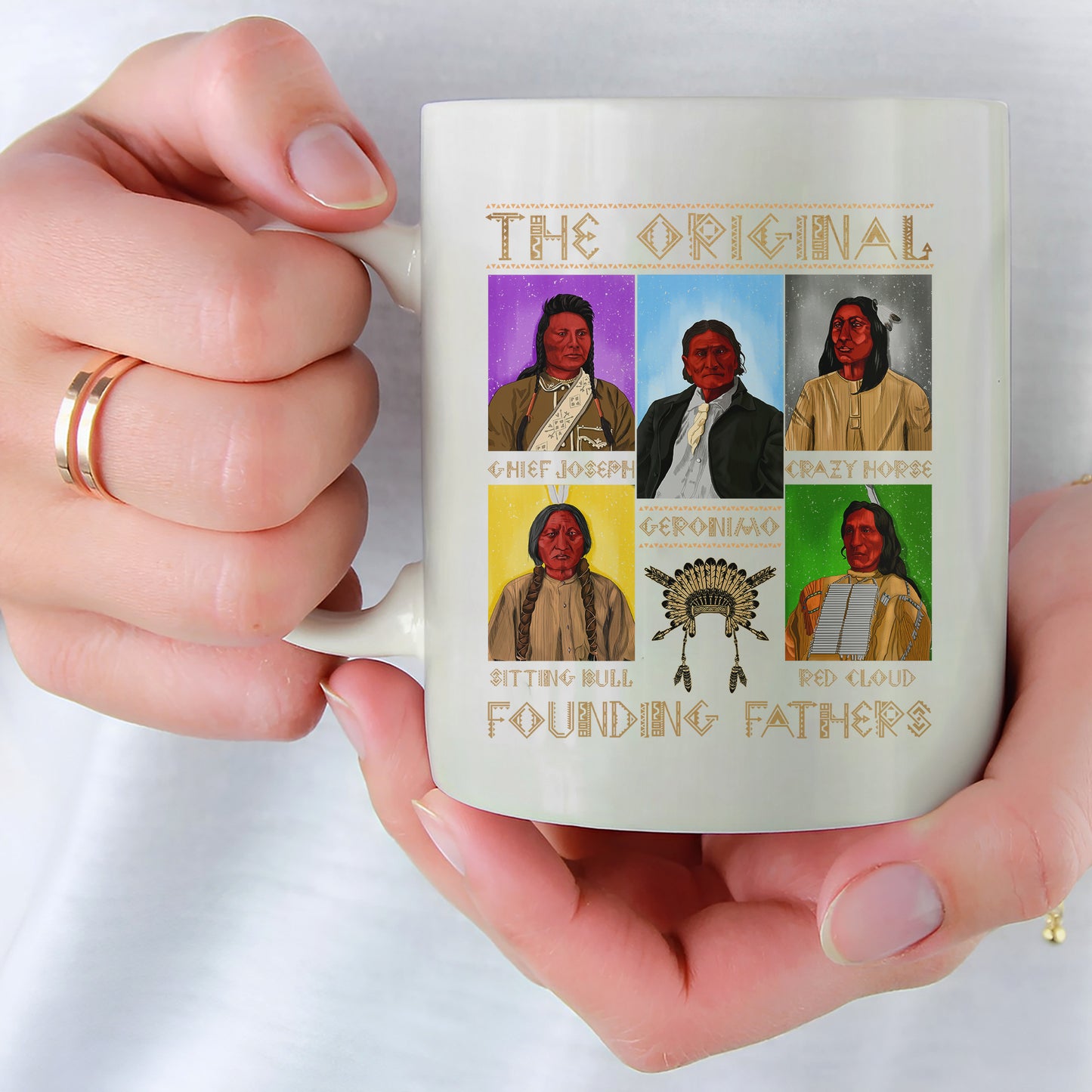 The Original Founding Father Ceramic Coffee Mug 07