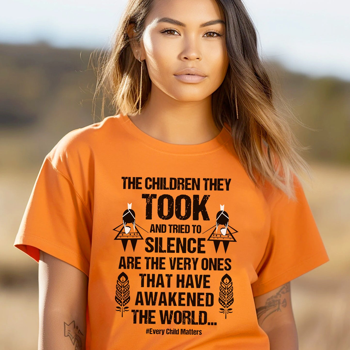 Every Child Matters Awakened the World Unisex T-shirt/Hoodie/Sweatshirt