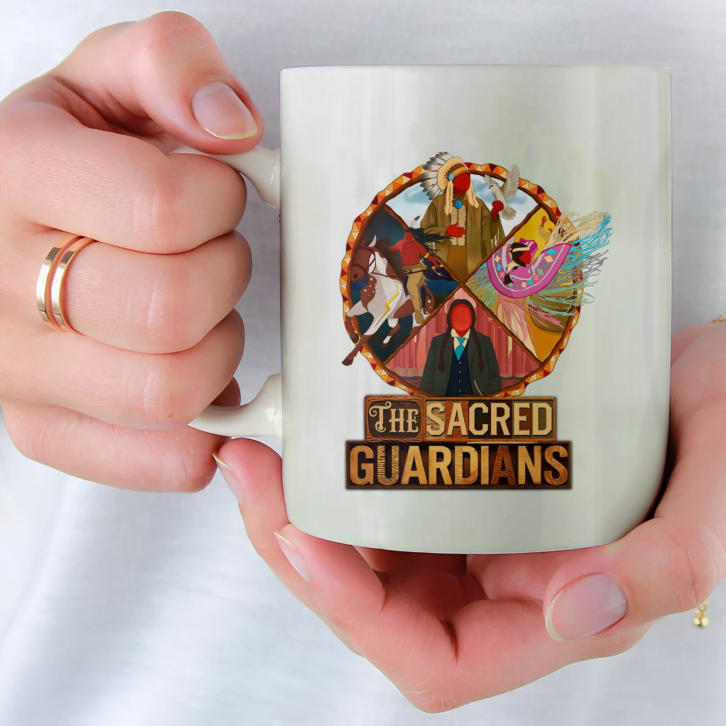 The Sacred Guardians Ceramic Coffee Mug 13