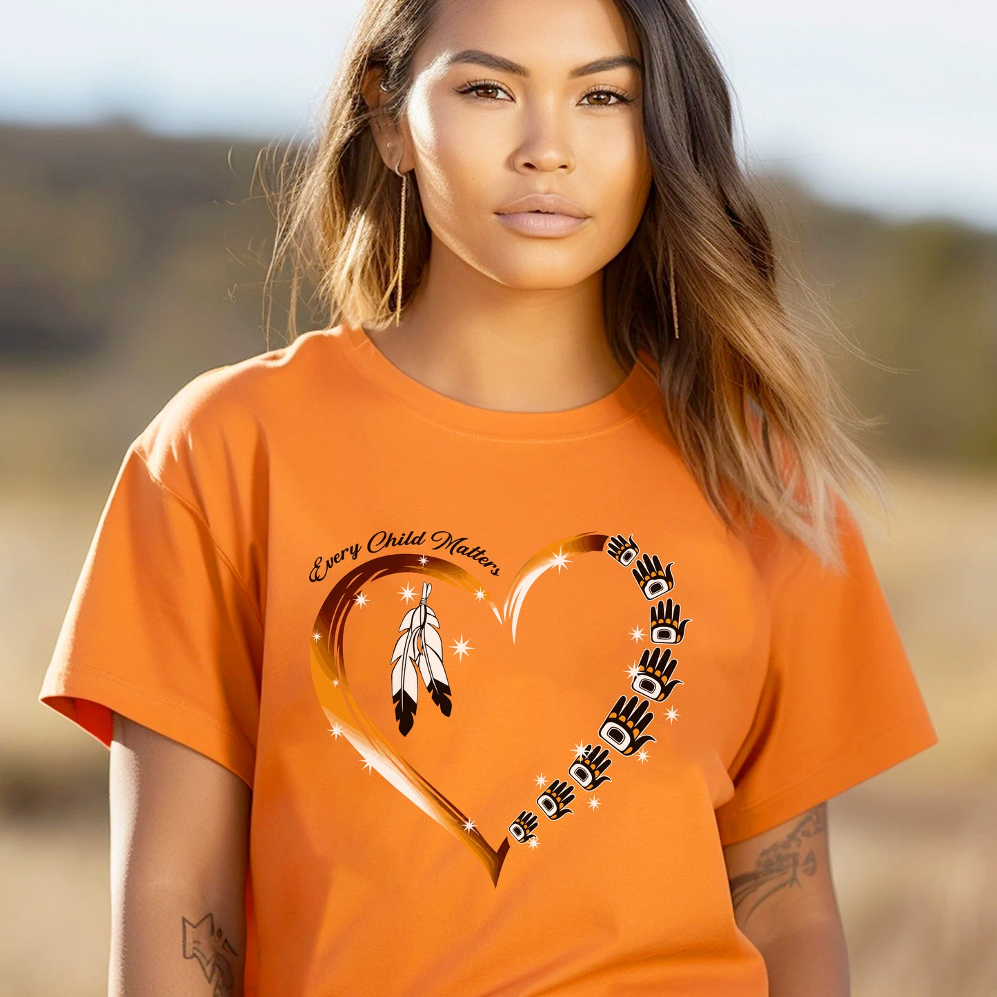 Every Child Matters Heart of Hope Unisex T-shirt/Hoodie/Sweatshirt