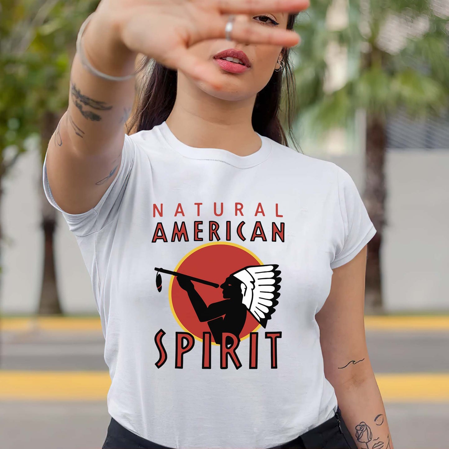 Native American Spirit - Cultural Heritage With Tribal Design Unisex T-Shirt/T-Shirt V-Neck/Hoodie/Sweatshirt