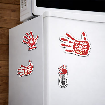 No More Stolen Sisters Vinyl Decal Magnet