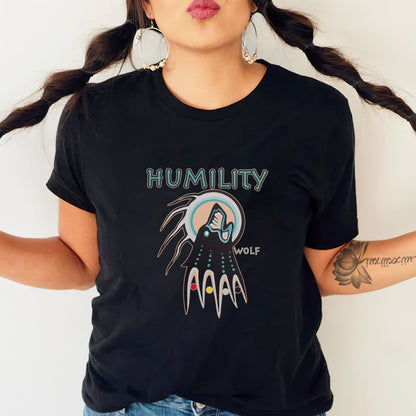 The Seven Sacred Laws - Humility Native American Unisex T-Shirt/T-Shirt V-Neck/Hoodie/Sweatshirt