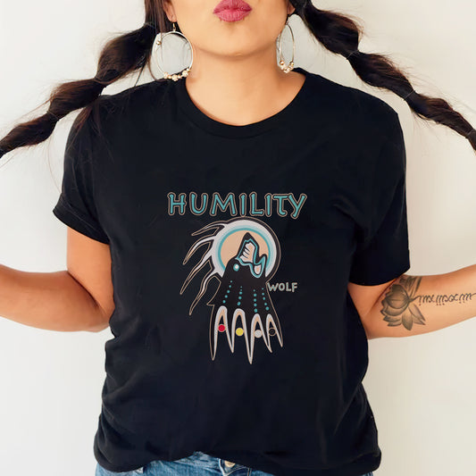 The Seven Sacred Laws - Humility Native American Unisex T-Shirt/T-Shirt V-Neck/Hoodie/Sweatshirt