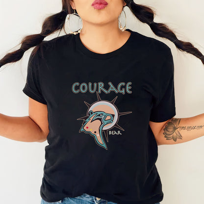 The Seven Sacred Laws - Courage Native American Unisex T-Shirt/T-Shirt V-Neck/Hoodie/Sweatshirt