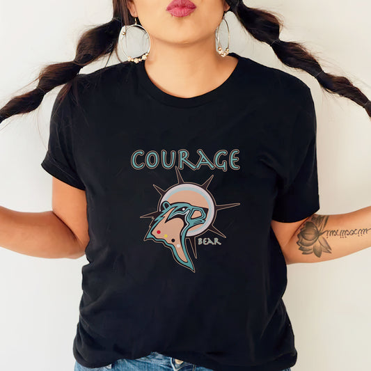 The Seven Sacred Laws - Courage Native American Unisex T-Shirt/T-Shirt V-Neck/Hoodie/Sweatshirt