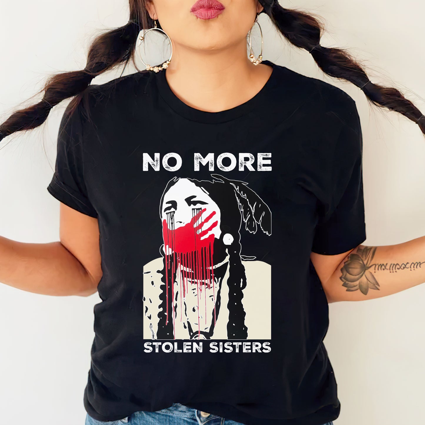 No More Stolen Sisters - MMIW Unisex T-Shirt/Hoodie/V-Neck/Sweatshirt