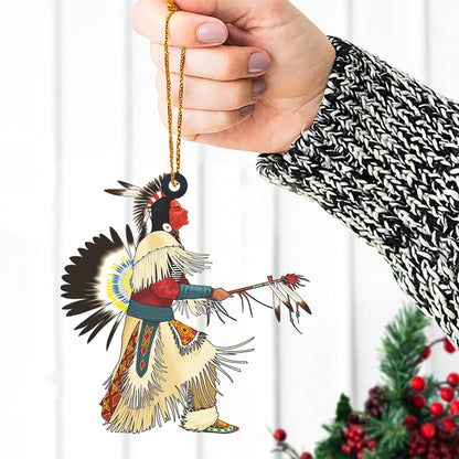 Native Chief American - Unique Christmas Gift Decor Flat Acrylic