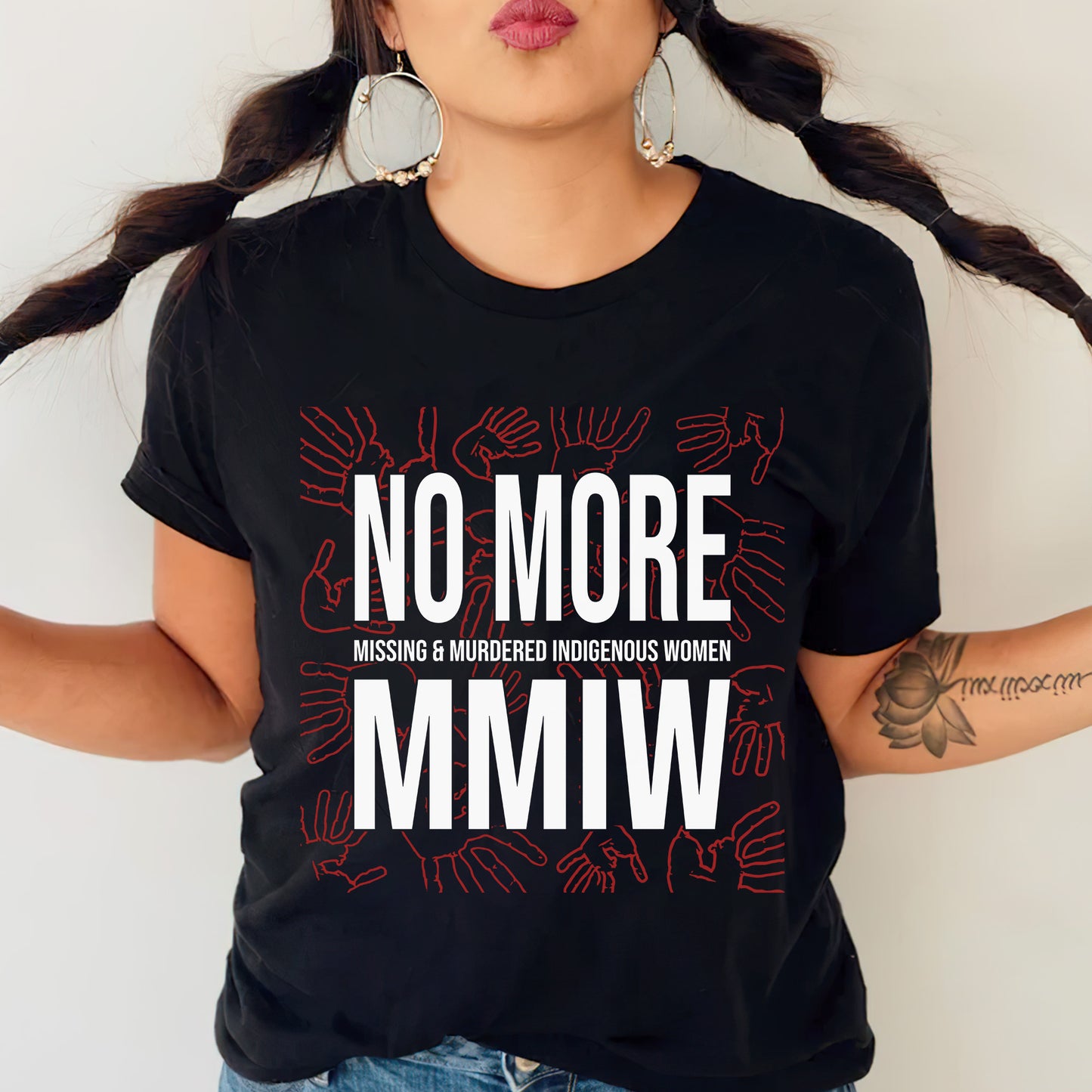 No More Missing And Murdered Indigenous Women - MMIW Unisex T-Shirt/Hoodie/V-Neck/Sweatshirt