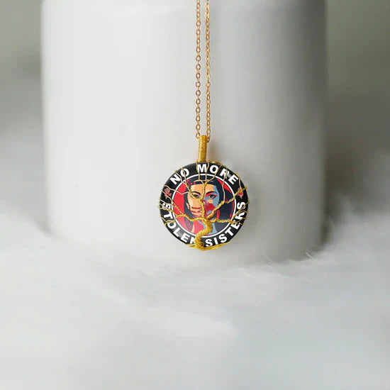 SALE 50% OFF - MMIW Handmade Necklace Tree of Life Tree Of Hope Premium Unisex With Native American Style