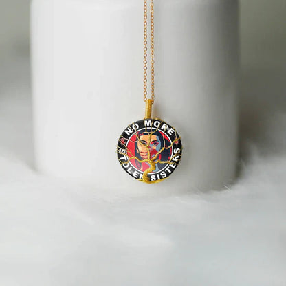 SALE 50% OFF - MMIW Handmade Necklace Tree of Life Tree Of Hope Premium Unisex With Native American Style