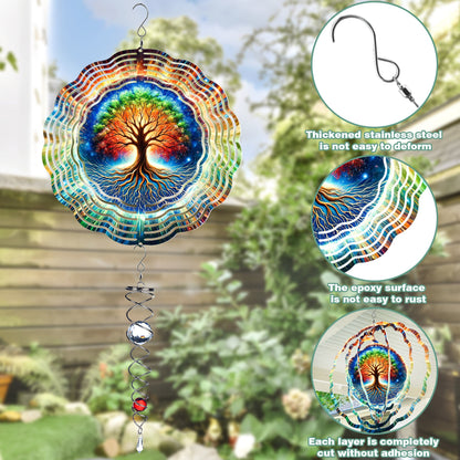 Magical Tree Of Life Synthetic Wind Spinner