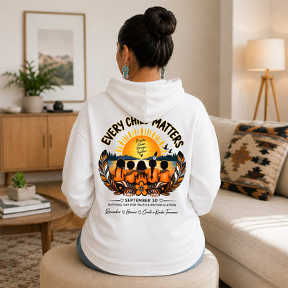 Every Child Matters Orange Shirt Day September 30 - Two sides - Unisex T-shirt/V-neck T-shirt/Hoodie/Sweatshirt