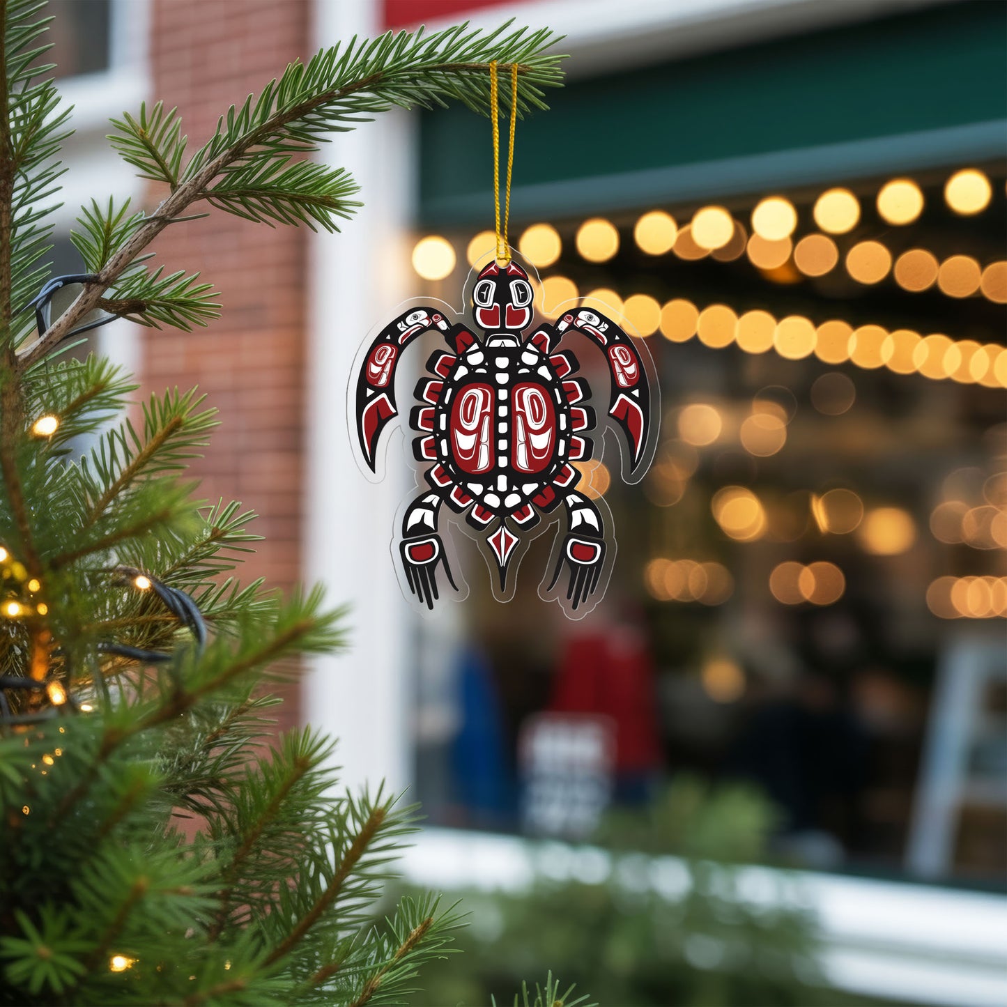 Tribal Turtle Indigenous Style - Unique Christmas Gift Decor Flat Acrylic