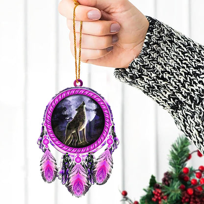 Wolf Native American - Unique Christmas Gift Decor Flat Acrylic