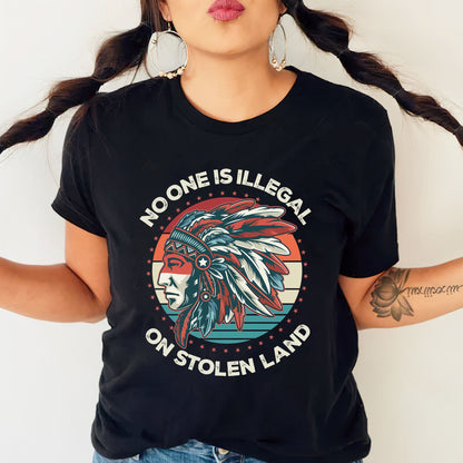 No More Stolen Sisters - MMIW Unisex T-Shirt/Hoodie/V-Neck/Sweatshirt - Raise Awareness for Missing Indigenous Women